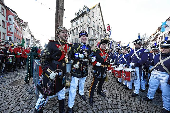 Die Fastnachts-Saison 2023 hat schon ihre ersten Glanzlichter erlebt – hier beim Abschlusskonzert nach dem großen Umzug im Rahmen ...