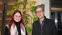 Sylvia Goede, die für Bodman-Ludwigshafen zuständige Diakonie-Mitarbeiterin, und Christian Grams, Geschäftsführer Diakonisches Werk im ...