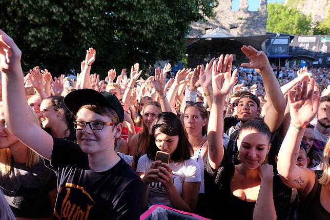Bild 15: Bilder vom Konzert: Kontra K auf dem Hohentwielfestival