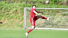 Hattrick: Binnen zwölf Minuten traf Tim Siegin – hier ein Archivfoto – drei Mal für den VfR Bad Bellingen und legte den Grundstein zum ...