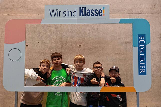 Bild 18: Alle Selfierahmen-Bilder der SÜDKURIER „Klasse!“-Veranstaltung in Singen