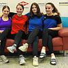 Zufrieden in Kirchdorf: Leonie Papok (RV Lottstetten), Caroline Wirth (RSV Wallbach), Letizia Daudey und Sophia Baier (beide RV ...