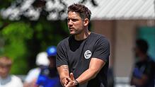 Oliver Sorg, hier noch als Trainer des FC 03 Radolfzell, ist künftig an der Seitenlinie beim 1. FC Rielasingen-Arlen zu finden.