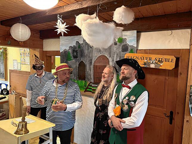 Bild 5: Bilder vom deftigen Zunftmeisterempfang in Kippenhausen