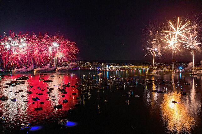 Bild 7: Spektakuläre Bilder vom Feuerwerk bei Seenachtfest und Fantastical 2022