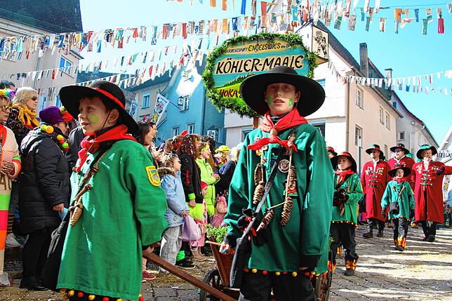 Bild 10: So schön war der Rosenmontag 2025 in Meßkirch