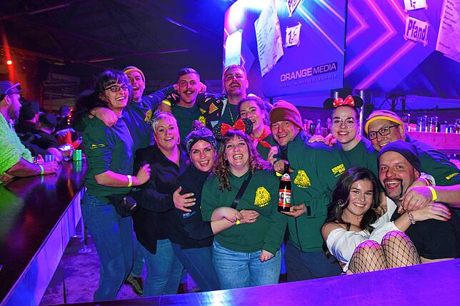 Bild 2: Spektakuläre Party in Nöggenschwiel: Die besten Bilder vom Guggenmusik-Event 2025
