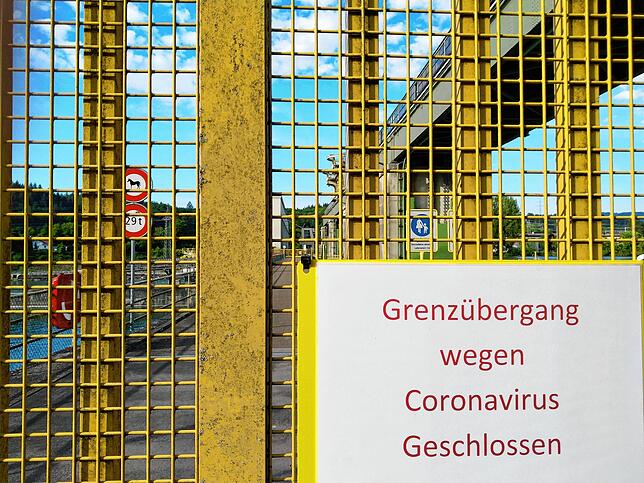 Bild 10: Von Bauzaun zu Bauzaun, von Betonsperre zu Betonsperre: Eine Schweiz-Reise in Bildern entlang der geschlossenen Grenze von Jestetten bis Basel