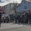 Mit ihren schönen Häsern traten die Schneller der Narrenzunft Markdorf in großer Zahl bei der Weltmeisterschaft an.