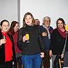 Prominente Gäste im Büro der Kreis-Linken in Konstanz: Die Landesvorsitzende Sarah Mirow (Mitte) und Luigi Pantisano (rechts), Mitglied ...