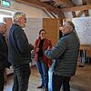 Ideenfindung in der Mühle: Corinna Götz (Mitte) unterstützte die Oberteuringer Bürger bei der Formulierung ihrer Ziele und Wünsche für ...