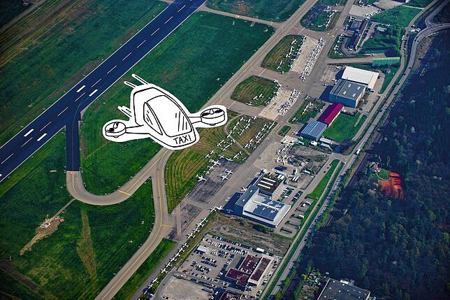 Bild 7: Flugtaxi über dem Bodensee: So funktioniert es