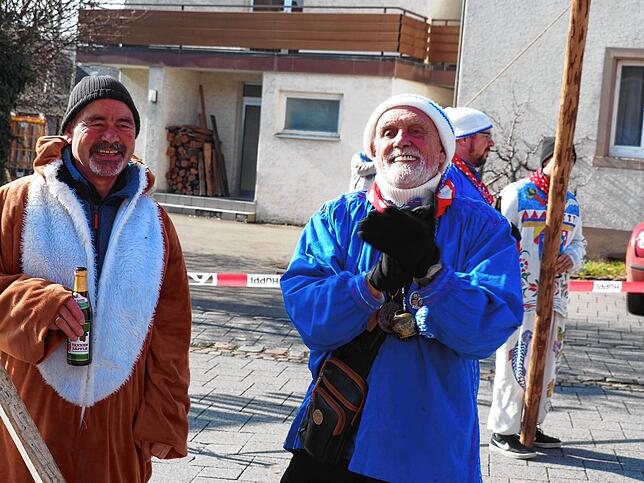 Bild 10: Bilder vom Narrenbaumstellen in Altenburg