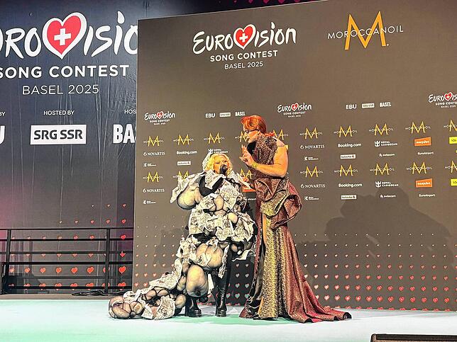 Bild 8: Alle Bilder zur „MET-Gala Europas“ in Basel: So präsentieren sich die ESC-Acts bei der Eröffnungszeremonie