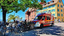 Einer von zwei Einsätzen am Dienstagvormittag in Meersburg: Die Feuerwehr wurde wegen eines Brandalarms zur Jugendkunstschule in die ...
