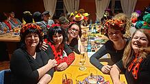 Die Landfrauen Weilheim veranstalteten im Adler in Weilheim die erste Wiiberfasnacht.