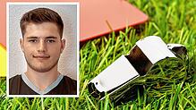 Bild : Für Jan Burgenmeister ist die Schiedsrichterei einfach das schönste Hobby