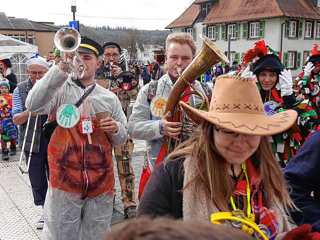 Bild 16: Die besten Bilder vom Rathaussturm in Hilzingen