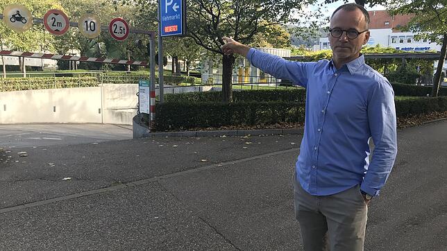 Bereits vor 10 Uhr morgens ist die Tiefgarage am Waldshuter Viehmarktplatz oft belegt: Der Waldshuter Werbe- und Förderungskreis hofft, ...