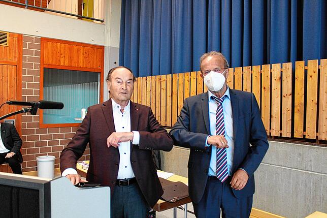 Der frühere Gemeinderat Alois Stemmer spricht über die Großprojekte, die unter Bernhard Volk erfolgreich umgesetzt wurden.