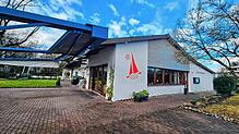 Das Vereinsheim des Wasserportverein Friedrichshafen Fischbach.