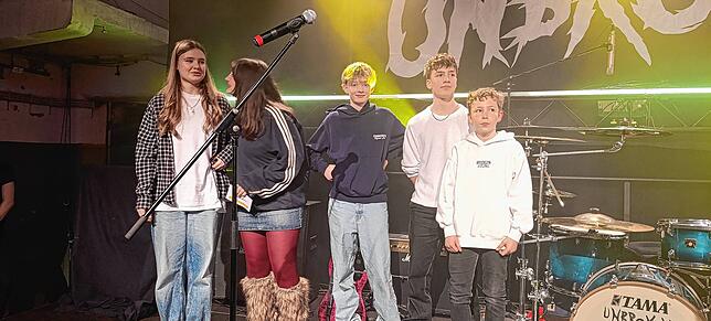 Bild 11: Viel zu hören gab es beim Schüler-Bandcontest in der Lauffenmühle