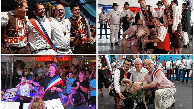 Einige der Bockgewinner (von links oben): Oliver Novak (2024), Joe Keller (2023), Christian Wässerle (2022) und Klaus Danner (2019).