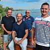 Der alte und der neue Vorstand des Angelsportvereins (von links): Bernd Sing, Uwe Gessendorfer, Christian Schellhammer und Christopher Dold.