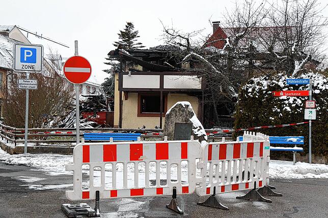 In der Mühlenstraße ist eine Einbahnregelung eingerichtet.