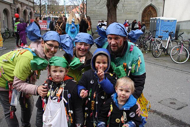 11.14 Uhr: Süße Bonbons auf der Gass‘. Und keines des Drops der Familie Meyer-Fuchs ist sauer! Bild: Claudia Rindt