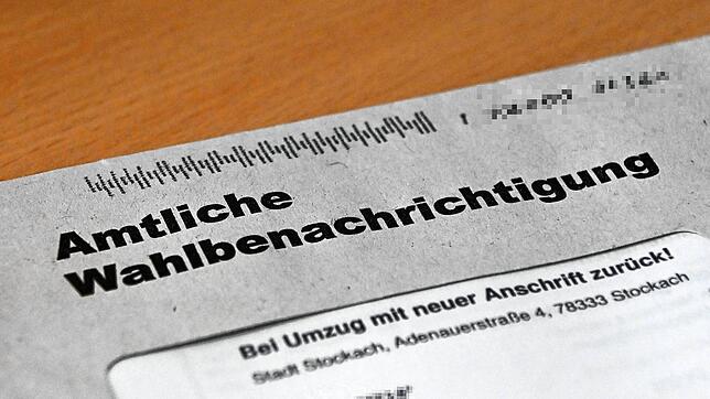 Mit der amtlichen Wahlbenachrichtigung haben die Wähler die Möglichkeit, die Briefwahl zu beantragen. Bild: Ramona Löffler