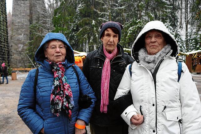 Bild 13: Besucheransturm auf dem Weihnachtsmarkt in der Ravennaschlucht