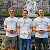 Andreas Breuninger (von links), Oliver Schmitz und Johannes Ritter vom Vorstand des Donaueschinger Cannabis Social Clubs Hanfwerk Süd ...