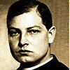 Der römisch-katholische Priester und Theologe Ernst Vöhr 1921 als Mitglied des Landtags der Republik Baden. Er war damals gerade 29 ...