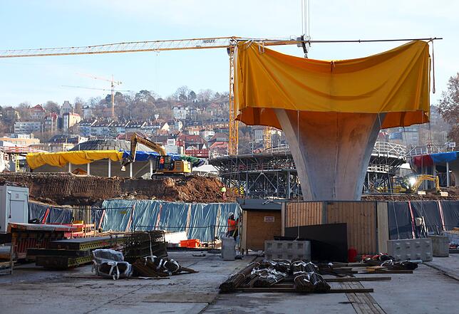 Bild 3: Stuttgart 21 in Bildern: Ein Blick auf die Megabaustelle des Milliardenprojekts in der Landeshauptstadt