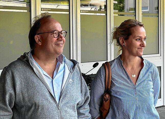 Die beiden Gynäkologen Bernd Bürkle und Anne Kathrin Birk.
