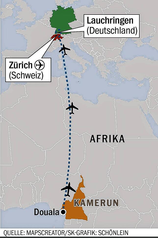 Bild 2: Blinder Passagier stürzt aus Flugzeug: Das tragische Schicksal von Mforbei Solomon Fusi