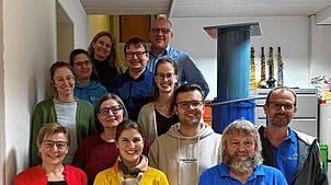 Der neue und alte Vorstand des Musikvereins Dettighofen. Bild: Marie-Christin Spitznagel