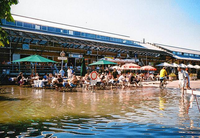Bild 19: Archivbilder vom Hochwasser 1999 in Konstanz!