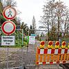 (Archivbild) Hier geht es immer noch nicht weiter! So lange der Hang oberhalb der Hoheneggstraße nicht gesichert ist, dürfe auch kein ...