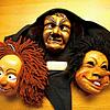 Die Vielfalt der Konstanzer Fasnacht und Maskengestalten ist schier unerschöpflich. Einige Masken liegen auch schon zum Abstauben parat, ...