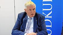 Karl-Josef Laumann in der SÜDKURIER-Redaktion in Singen.