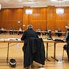 Der Gemeinderat Bad Säckingen in seiner Sitzung im Kursaal. Besprochen wurden zahlreiche Einsparungen.