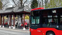 (Archivbild) Die Busse der Stadtwerke sollen auch am 27. März in ganz Konstanz unterwegs sein.