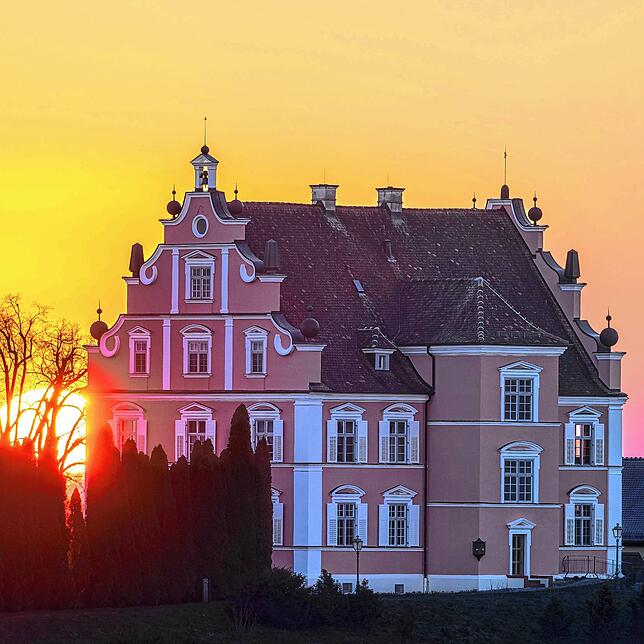 Mit zehn bis 95 Gästen können Brautpaare ihre Hochzeit auf Schloss Freudental feiern.