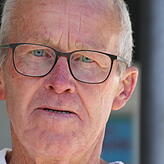 Helmut Schell, 79 Jahre: „Ich bin jeden Tag hier im Bad, egal bei welchem Wetter.“
