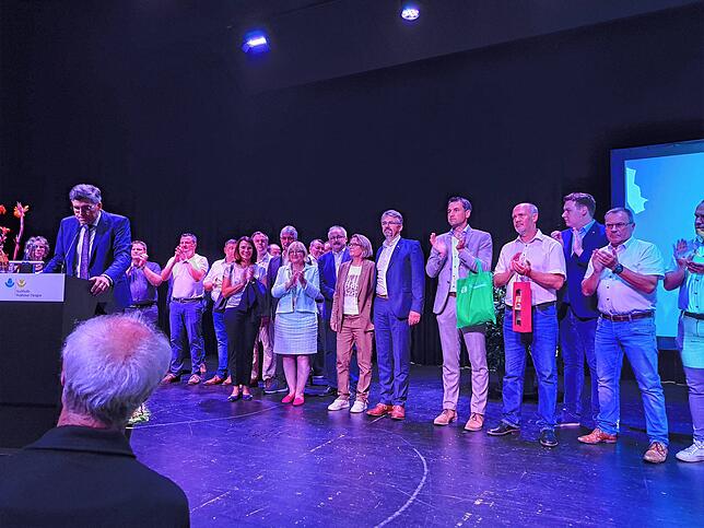 Bild 15: Martin Gruner gewinnt OB-Wahl – In der Stadthalle wird gefeiert