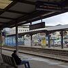 Der Bad Säckinger Bahnhof am Montag, 10. Februar.