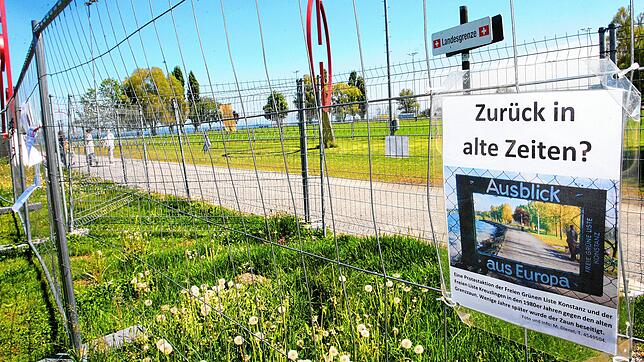 Die 2006 eröffnete Kunstgrenze auf Klein Venedig zwischen Konstanz und Kreuzlingen war bis 2020 offen und durchlässig. Dass Deutschland ...