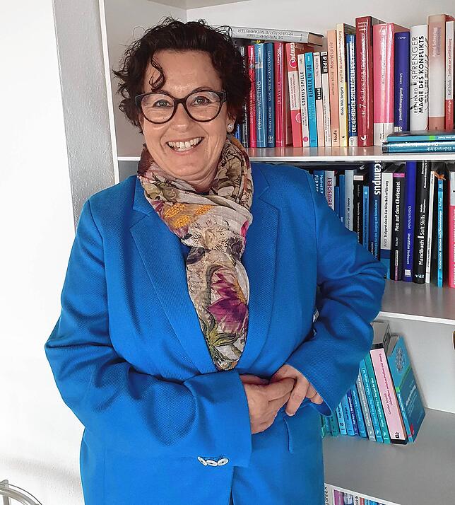 Claudia Rewitz, hat seit 22 Jahren ihr eigenes Coaching-Unternehmen auf der Reichenau.